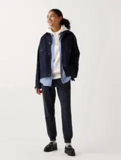 ユニクロ　ヒートテックボアスウェットパンツ　ネイビー　Sサイズ