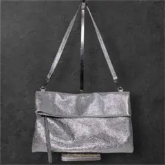 GIANNI CHIARINI メタリックレザー クラッチバッグ ワンショルダーのサムネイル