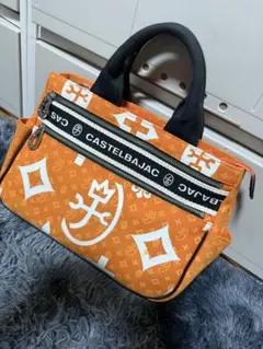 CASTELBAJAC オレンジ トートバッグ