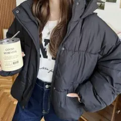 【累計販売枚数7万枚突破！】エコダウンフードブルゾン moment＋