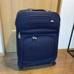 大型 大容量 サムソナイト キャリーバッグ ネイビー ソフト
