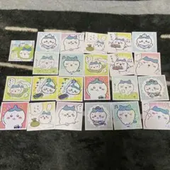 ちいかわ　集あつめてシールガムハチワレ&わっふれーむシール　まとめ売り