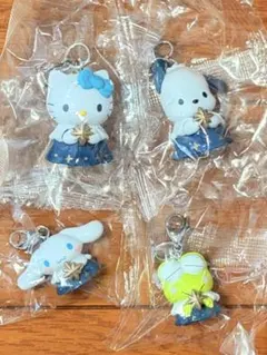 サンリオキャラクターズ 星色天使チャーム ４種セット