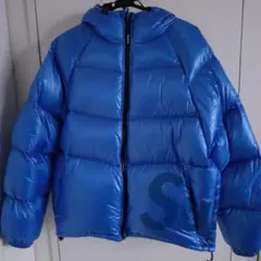 Supreme　ダウンジャケット　ブルー