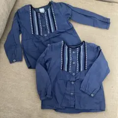 双子　ベビーギャップ 18-24m 90センチ　シャツ