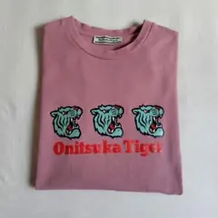 Onitsuka Tiger オニツカタイガー ロゴ グラフィック Tシャツ S