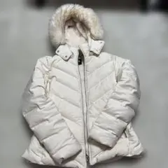 ZARA ホワイト ダウンジャケット L