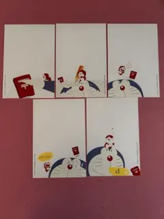 ドラえもん ポストカード5枚セット A5サイズ