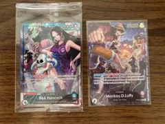 タイムセール！ワンピースカード英語版PSAマガジンプロモ　ハンコック&ルフィ