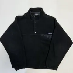 Patagonia オールブラック 94年製 雪なし スナップT フリース