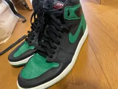 Nike Air Jordan 1 ブラック/グリーン
