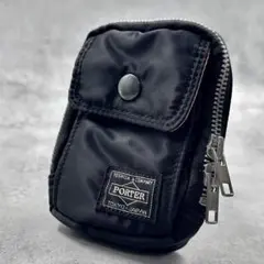 PORTER タンカー ブラック メンズ ポーチ 8688