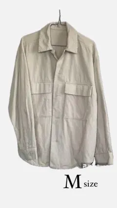 GU・ジーユー コーデュロイCPOシャツ