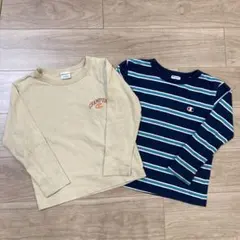 Champion チャンピオン　長袖　tシャツ 2枚2枚セット 120