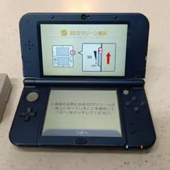 美品　New ニンテンドー3DS LL メタリックブルー