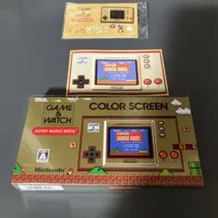 新品】ゲーム&ウオッチ スーパーマリオブラザーズ Amazon限定ピンズ付