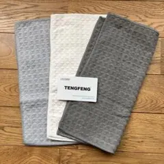 TENGFENG マイクロファイバー布巾 強力吸水 食器拭き キッチンタオル
