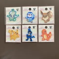 ポケモンワッペン6点セット