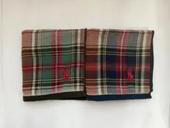 『RALPH LAUREN』ブリムフィールドプラッド・ミニタオル　　2SET
