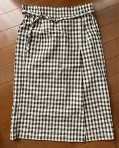 terawear emu てら チェックナロー スカート 4L