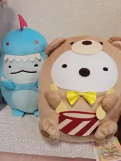 すみっコぐらし おおきなころっとぬいぐるみBIG Part1 とかげ しろくま