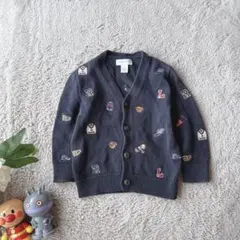 美品(80)ラルフローレン/ベビー/長袖カーディガン/羽織り/キッズ/上着