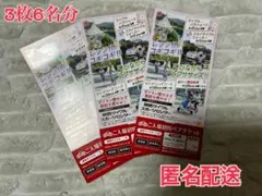 関西サイクルスポーツセンター　ご入場招待券 ３枚セット　６名様分のサムネイル