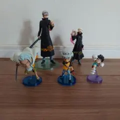 ONEPIECE　ワンピース　トラファルガー・ロー　ルフィ　シルバーズ・レイリー