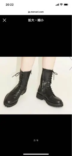 BEAUTY&YOUTH レザーミドルレースアップブーツ