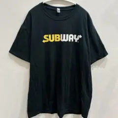 ジャージーズ Ｔシャツ クルーネック 半袖 ロゴ L 黒 綿 カジュアル 輸入のサムネイル