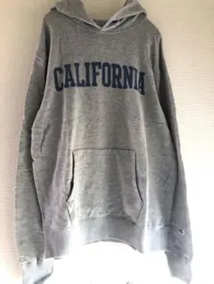 チャンピオン スウェットパーカー グレー　M