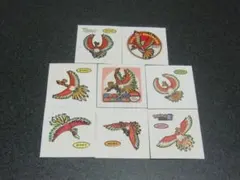 ホウオウ　８枚セット　ポケモン　デコキャラシール　第一パン