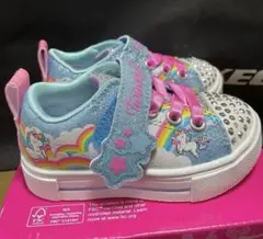 スケッチャーズ 光る靴 11cm Twinkle Toes ユニコーン
