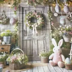 撮影用背景✴︎イースター　タペストリー