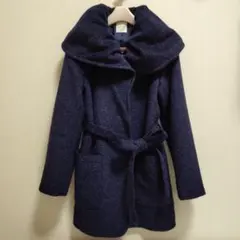 【新品、美品】レディアゼル ネイビー ガウンコート