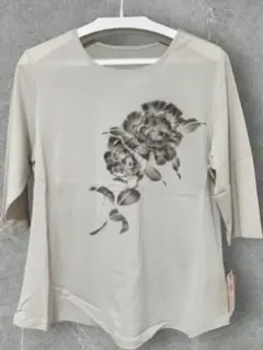 JANNOEL（ジャンノエル）カットソー花柄プリントトップス新品・未使用・タグ付