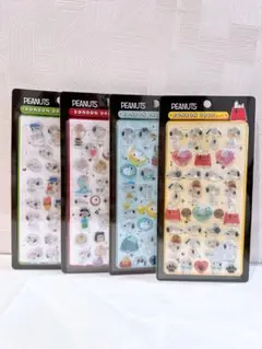 スヌーピー　ボンボンドロップ　シール4枚セット