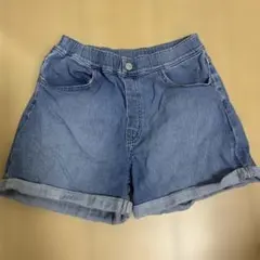 UNIQLO デニムハーフパンツ 140