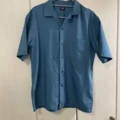 UNIQLO 半袖シャツ S 青