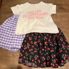 グローバルワーク　スカート120㎝　ZARAキッズ　Tシャツ　まとめ販売