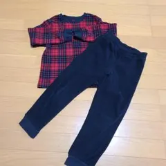 ユニクロ フリース S パジャマ 110cm