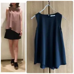 SNIDEL スナイデル 2ピースオールインワン 黒