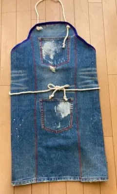 デニムリメイクエプロン