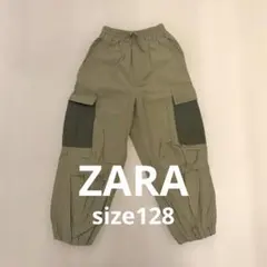 ZARA♡カーゴパンツ♡オリーブグリーン♡size128㎝