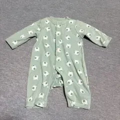 ☻ ベビー ロンパース 70（くま柄）☻