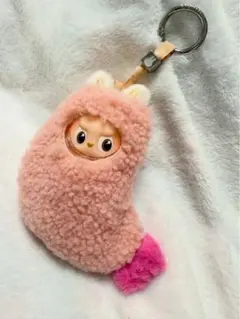 ラブブ イニシャル エビフライ ピンク 服