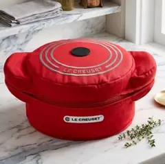 【即購入OK】ル・クルーゼ ポットカバー チェリーレッド Lサイズ