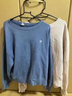 Champion クルーネック スウェット 2色セット