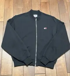 TOMMY JEANS トミージーンズ　 スウェットトレーナー生地カーディガン