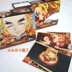 鬼滅の刃　カルパス其ノ参（中身入り）煉獄杏寿郎　無限列車編BIGステッカー　２枚